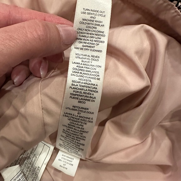 Zenergy By Chico's Women's M Sheer Vest Black Lace Light Pink Fairy Whimsigoth - Picture 5 of 10